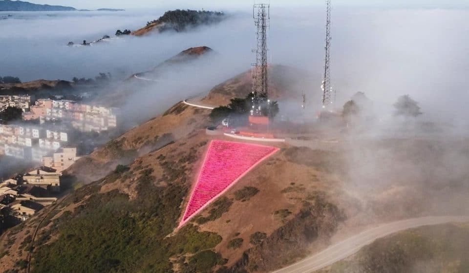 Only 2 Nights Left To See The 27th Annual Pink Triangle Shining Atop Twin Peaks
