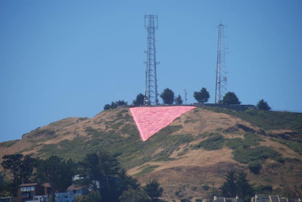 Look For The 28th Annual Pink Triangle Atop Twin Peaks This Weekend