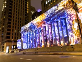 An Enormous Holiday Light Display Transforms SF’s Financial District This Week