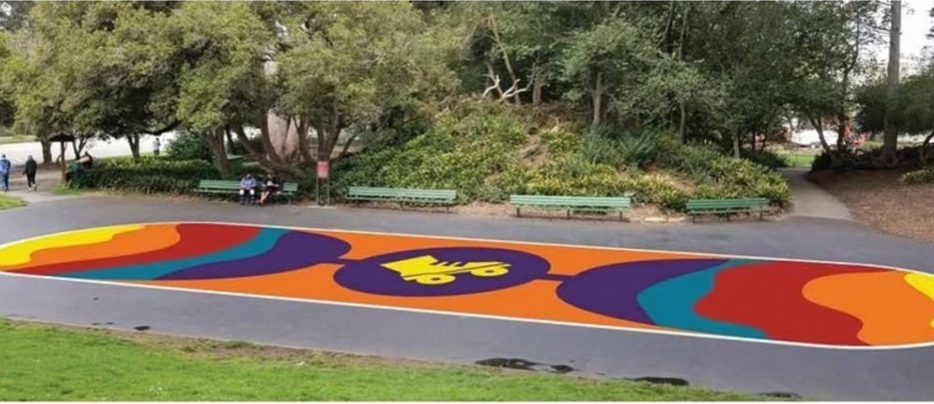 A Giant Psychedelic Ground Mural Is In The Works For Golden Gate Park