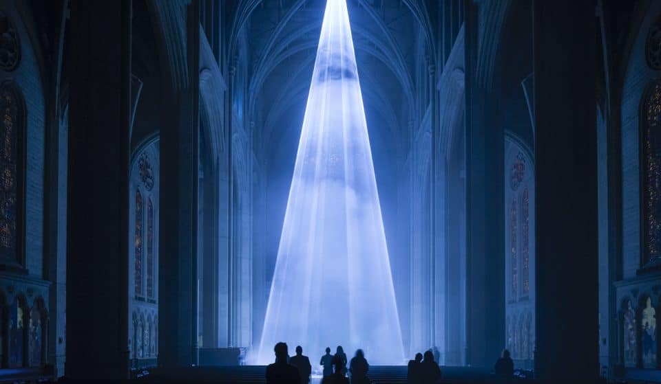 This Otherworldly Immersive Light Installation Returns To Grace Cathedral