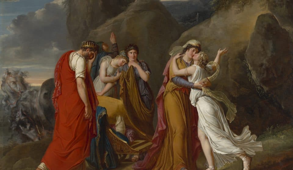 Rare Neoclassical Painting On Public Display In SF For The First Time Since 1791