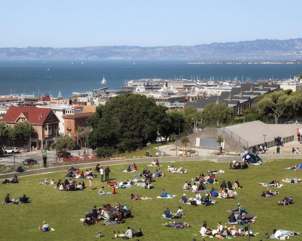 SF Just Opened An Amazing New 4.5-Acre Park In Russian Hill