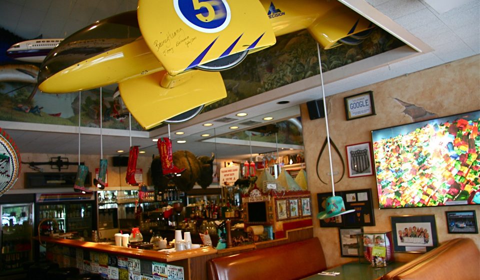 This Funky Restaurant Hosts An Epic Merger Of Odd Collectibles And Tech Bros