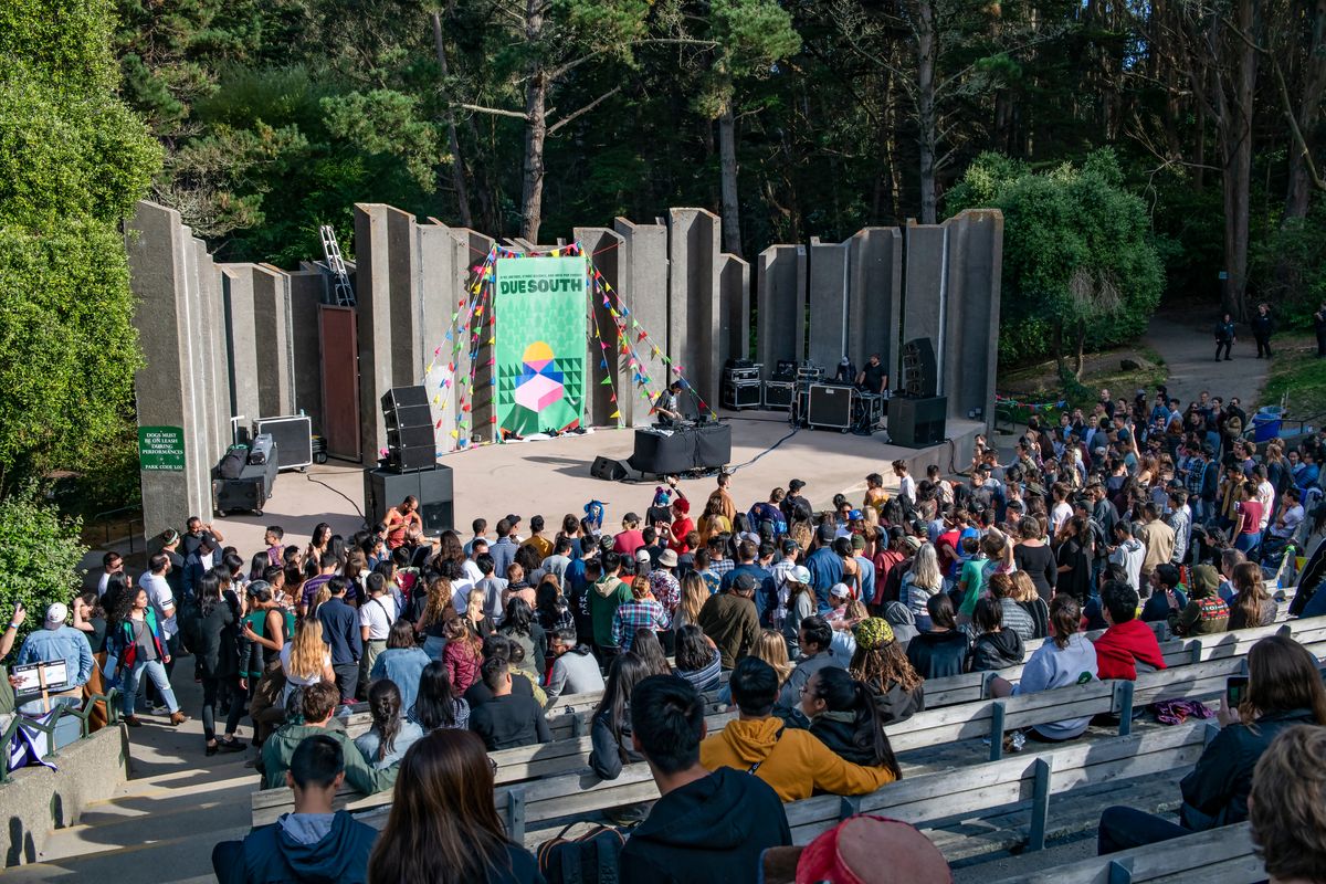 Due South concert series, image of Jerry Garcia amphitheater