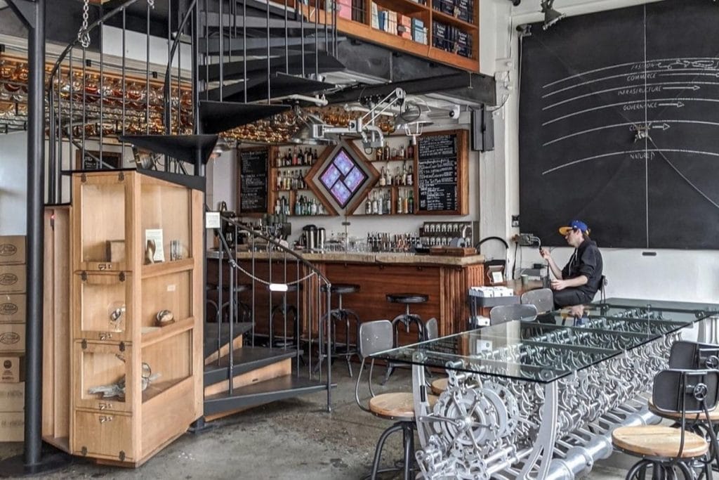 This Eclectic Cocktail Bar Is Also A Museum And Library Dedicated To Long-Term Thinking