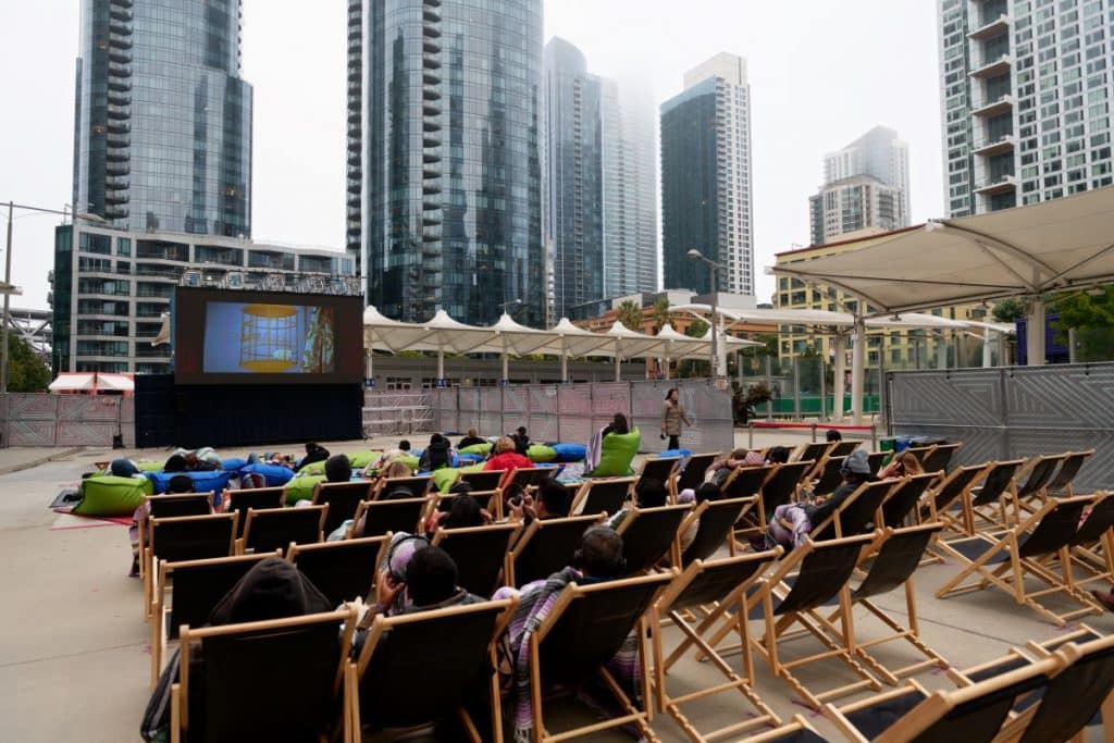 This Outdoor Cinema In SF Is Screening Countless Classic Christmas Movies