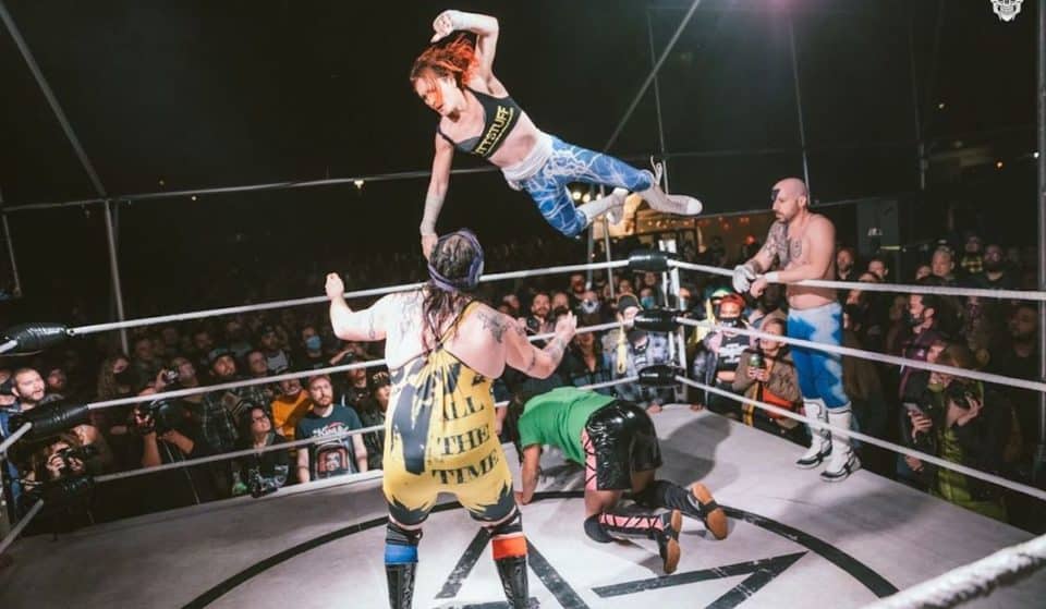This Underground Wrestling Event Is Nerdy, Vulgar And A Lot Of Fun