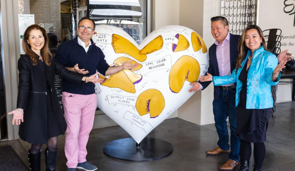 Beloved ‘Hearts In San Francisco’ Sculptures Arrive Soon To The Ferry Building