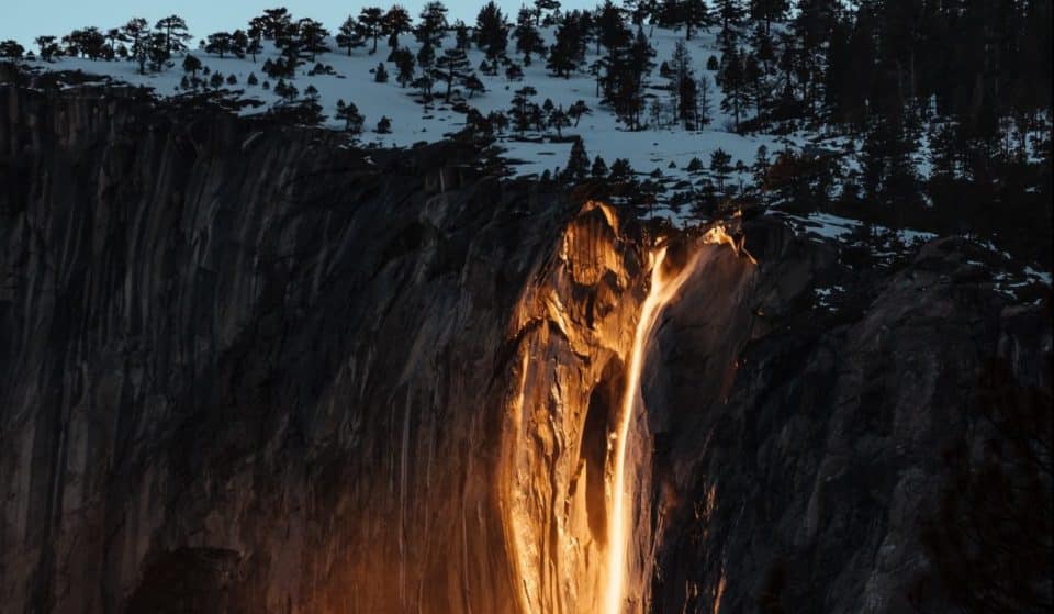 This Rare Glowing ‘Firefall’ Is About To Happen In Yosemite