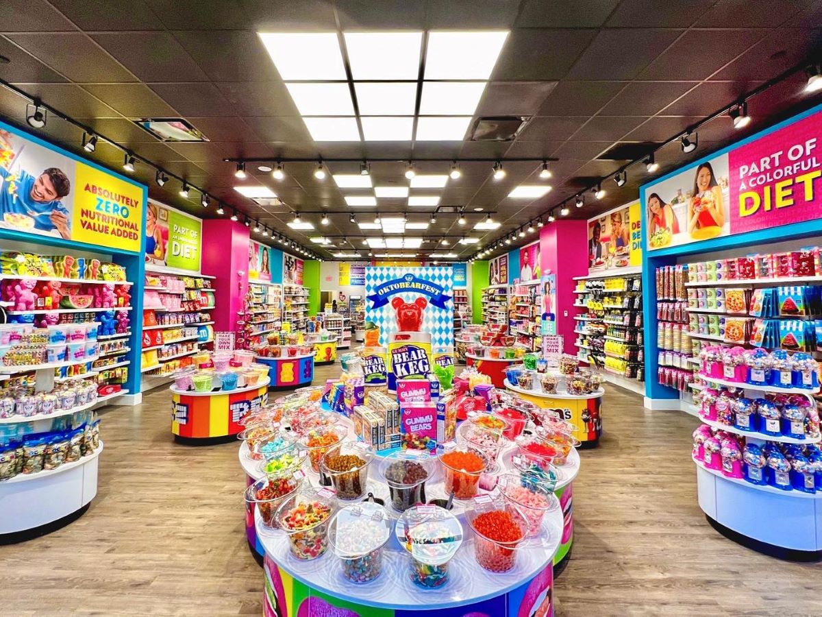 M&M's WORLDS BIGGEST CANDY STORE!