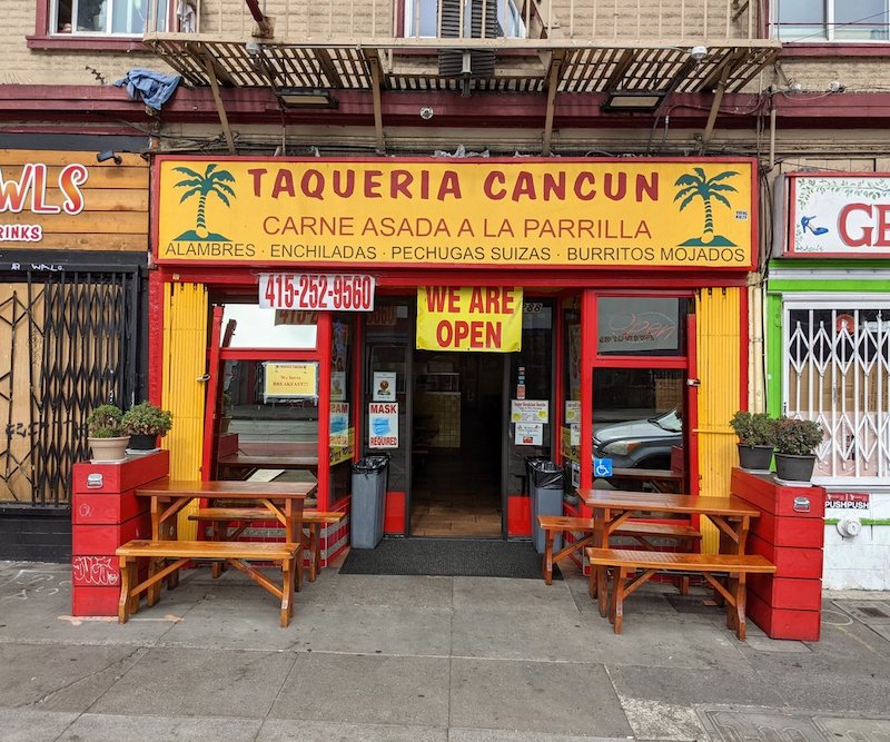 Taqueria Cancun in SF