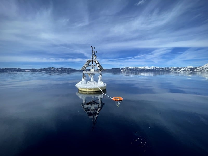 Lake Tahoe science buoy