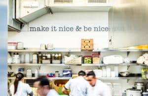 'Nice' kitchen mural at Greek hotspot Soulva in SF