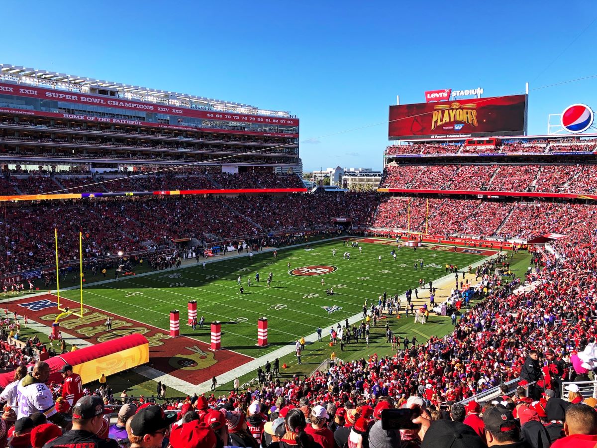 Levi's Stadium on a game day