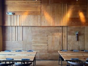 Elegant design and seating at Ozumo in SF