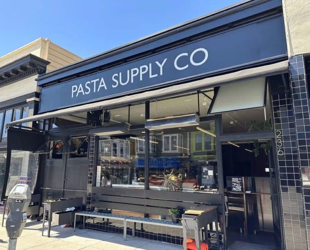 Pasta Supply Co storefront