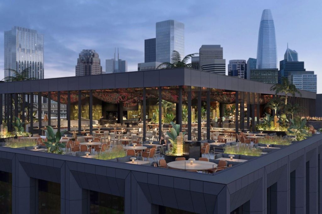 A Gigantic Nikkei Rooftop Restaurant Opens This Weekend Above Union Square