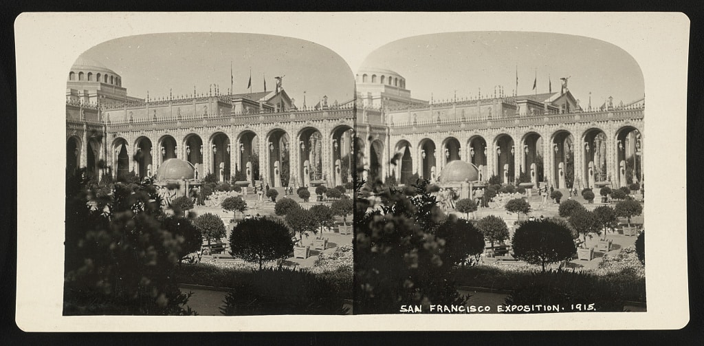 historic photo of the 1915 SF exposition