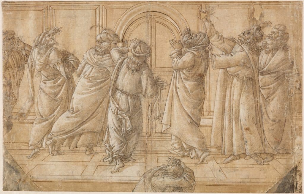 botticelli drawing