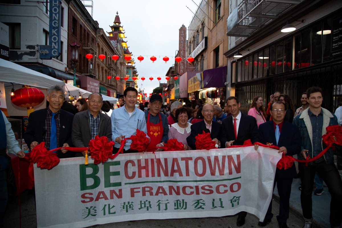 Sf chinatown night market organizer Be Chinatown